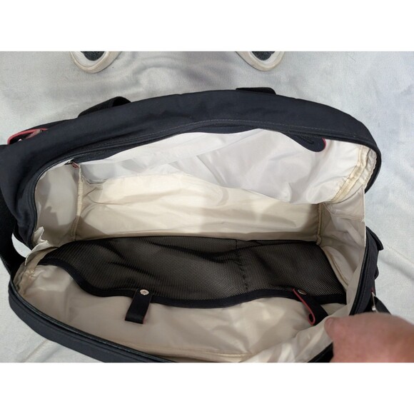 TUMI Boston Bag Sports Duffle 2 Way Nylon Solid Travel Duffel 6151D - Picture 4 of 8